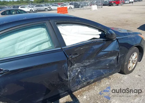 2011 Hyundai Sonata Gls из США, поврежденный, VIN 5NPEB4AC4BH178466